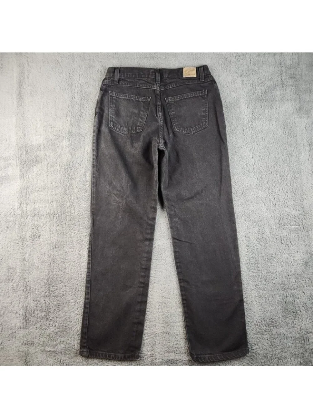 VTG Zena Jeans Size 10 Classic Y2K High Rise Straight Leg Dark Wash Cotton Denim